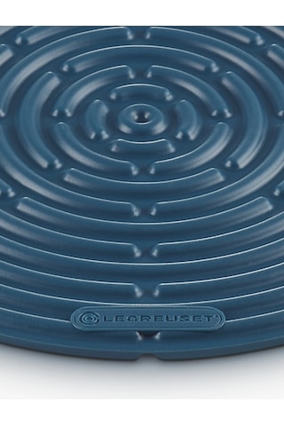 Le Creuset Yuvarlak Silikon Nihale & Tencere Tutacağı Mutfak Ekipmanları Koyu Mavi