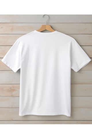 Aselinda Yonca Baskılı Anne Kız T-shirt -kombin Tekli Üründür Kombin Yapmak Için 2 Adet Sepete Ekleyiniz Beyaz