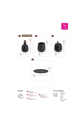 Primanova Elite Banyo Seti 4 Parça Diğer