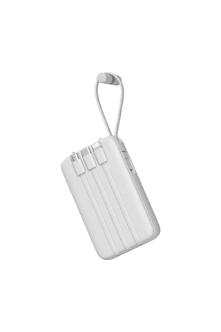 Enerx Enr-P10DC 10.000 Mah 2.0a Dahili Kablolu Led Aydınlatmalı Powerbank