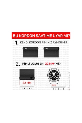 Huawei Watch Gt2 46Mm Kordon Kayış (22Mm) Sportive Delikli Spor
