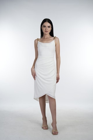 Guess Kadın Elbise Gdsp5128-wht Beyaz