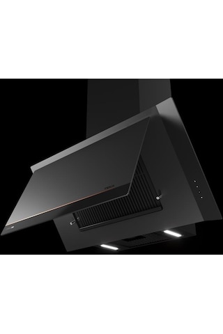 Teka DVI 88-G1 EOS BM Siyah Davlumbaz