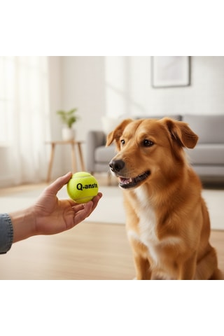 Runaway Köpek Oyun Topu 4 Lü Set 6 Cm Yumuşak Top