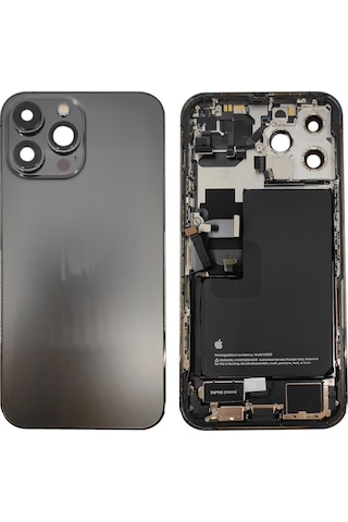 Teknonet Apple Uyumlu iPhone 13 Pro Max Bataryalı Dolu Kasa 001