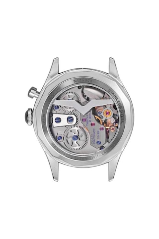 Vulcain Cricket Classique 39 Mm Eggshell Sapphire Caseback Mekanik Alarm Erkek Kol Saati Metalik