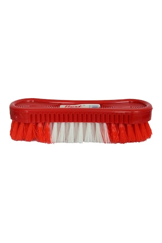 Best Oval Temizlik Fırçası Plastik Halı Fırça Karışık Renk 17 Cm