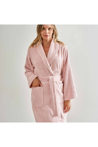 Linens Soft Pamuk Bornoz Pudra M Pudra