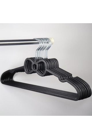 Novahub 10 Adet Mavi Ilmek Kız Askısı, Anti-skid Plastik, Döner Kanca, Space Saver, Çocuk Ve Yetişkin İçin, Ev Yurdu Kullanımı Mavi