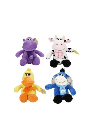 Eğlenceli Peluş Hayvan İnek 25 Cm Abyss
