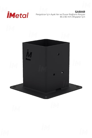 Sarar 85x85 Mm Ahşaplar İçin Ayak Bağlantısı