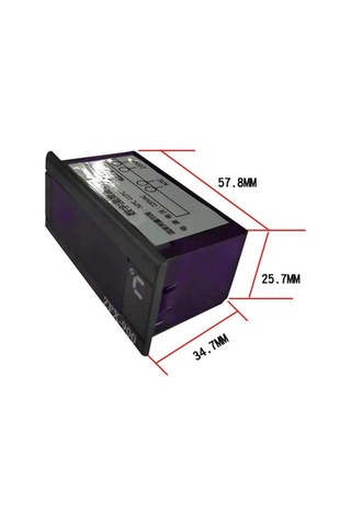 Tongxida Doğal Buzdolabı Termometresi -50 C'den +110 C'ye Hassas Ölçüm, 220v