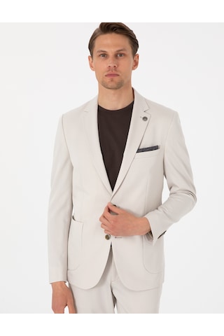 Pierre Cardin Erkek Bej Takım Elbise 50303472-vr011 Bej