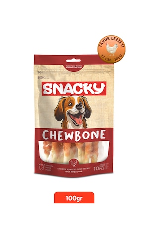 Tavuk Sargılı Çubuk Köpek Ödül 10'lu X 13cm 100g Tavuk Sargılı Çubuk Köpek Ödül 10'lu X 13cm 100g