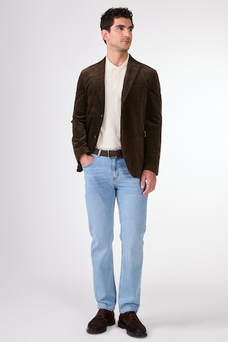 Dufy Kahve Erkek Ceket - Slim Fit Kahverengi