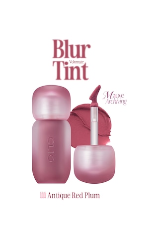 Blur Efektiyle Dolgun Görünüm Sunan Kadife Bitişli Tint Clıo Volumate Blur Tint 111 Antique Red Plum