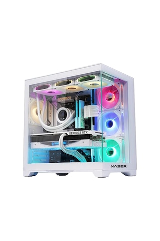 Xaser Nova X90 Ryzen 7 7800X3D 16 GB 1 TB M.2 Nvme SSD 16 GB RTX5060Ti Free Dos Masaüstü Bilgisayar
