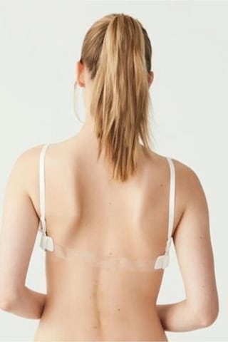 U.S. Polo Assn. U.s Polo Assn 66148 Sırt Şeffaf Straplez Içi Dolu Destekli Sütyen Siyah