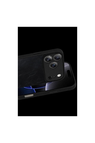 Apple İphone 17 Pro Max Aras Deri Kapak