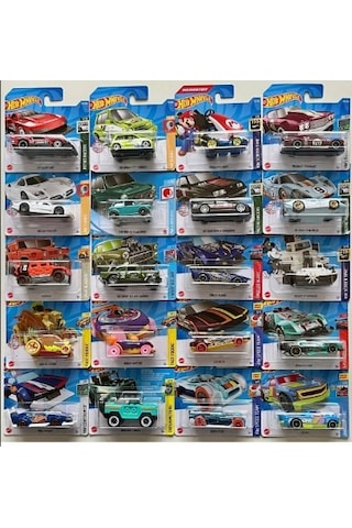 Hotwheels 20'li Başlangıç Seti - Yirmili Farklı Model Araba