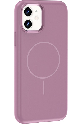 Nourthkiingdom Apple Uyumlu iPhone 11 Kılıf M-safe Şarj Özellikli Metal Kamera Çerçeveli Nrtk Edi Silikon Kapak - Turuncu Turuncu
