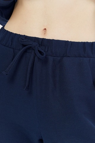 Bella Dossi Waffle Kumaş Kadın Takım Indigo İndigo