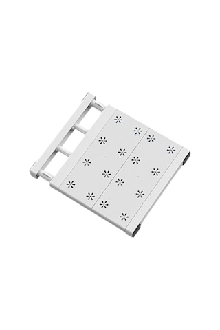 Homyl Genişletilebilir Bölücü Giyim Dolap Rafı Mutfak 24cmx30cm Beyaz Diğer