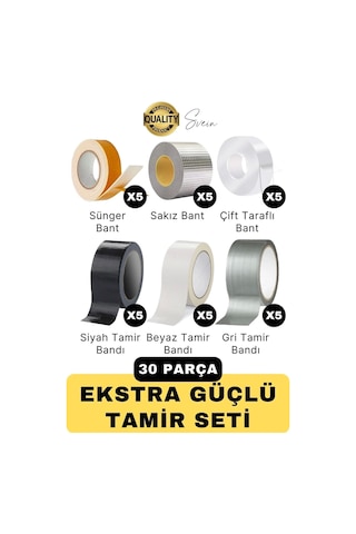 Premium Ekstra Güçlü Sızdırmaz Su Geçirmez Mutfak Lavabo Kenar Tamir Bandı Sakız Bant Çift Taraflı