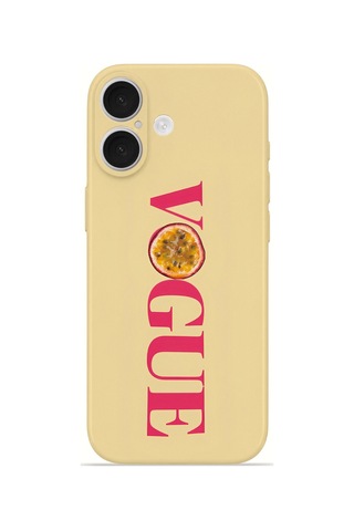 Apple iPhone Uyumlu 16 Plus Vorian İnce Kamera Korumalı Mika Kılıf Vogeue Passion Vogeue Passion Mika