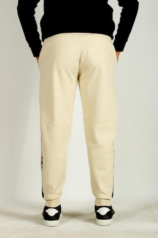 Erkek Paça Lastikli Bel İp Detay Jogger Eşofman Altı Ncs Jeans 1644-Bej