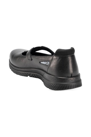 Forelli 29435-g Sole Siyah Kadın Hakiki Deri Ayakkabı Siyah