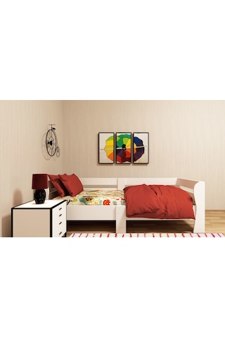 Mymobilya Oval Kenar Mdf Sedir Karyola-Şık Görünüm- Uygun Fiyat (535794136)