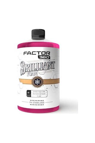 Brilliant Foam Ph Nötr Kostiksiz Oto Yıkama Köpüğü Oto Şampuan 1 L Brilliant Foam Ph Nötr Kostiksiz Oto Yıkama Köpüğü Oto Şampuan 1 L
