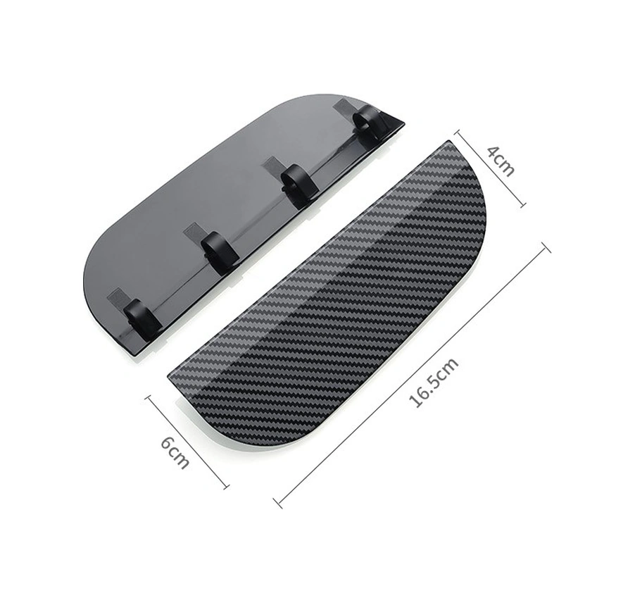 Araba Ayna Yağmur Koruyucu Siper Karbon Desenli 4490