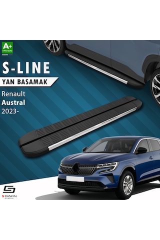 S-dizayn Renault Austral S-line Krom Yan Basamak 183 Cm 2023 Üzeri