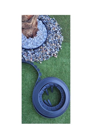 Garden Moda Çim Ayırıcı 15 Metre Siyah Çim Sınırlayıcı Taş Toprak Ayıracı Çim Ayracı Çim Ayırıcı Bariy Çok Renkli