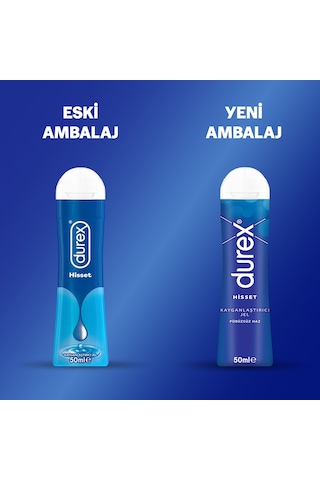 Durex 2'si 1 Arada Vibratör ve Uyarıcı Başlık + Durex Hisset Jel 50 ML