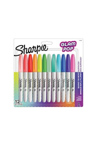 Fine Glam Pop Permanent Markör 12'li Bilister