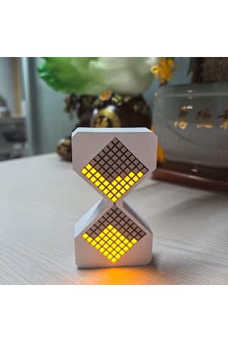 Techtic 3d Dijital Kum Saati Elektronik Kum Saati Masaüstü Zamanlayıcı Ev Ofis Dekoratif Kum Saati