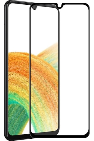 Samsung Galaxy A33 5g İle Uyumlu Şeffaf Ekranı Tam Kaplayan 5d Cam Kırılmaz Cam Ekran Koruyucu