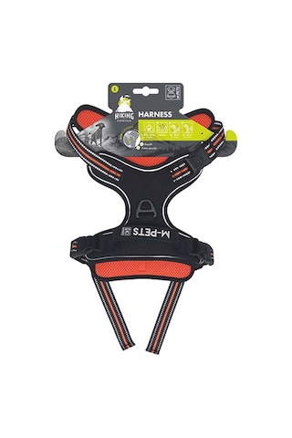 M-pets Hiking Reflektörlü Köpek Göğüs Tasması Turuncu Large 45-95 Cm 244-58022.03 Renkli