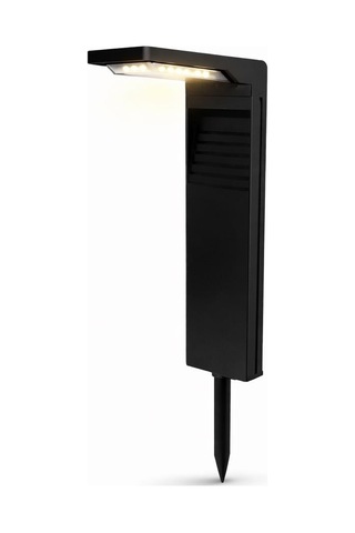 Hero Led 10w Solar Led Bahçe Aydınlatma Armatürü 3200k Günışığı Ip54 Suya Dayanıklı Kazıklı Dış Mekan Armatür