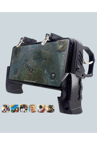 Mobil Fps Oyunlar İçin Dört Parmak Uyumlu Gamepad 28668742