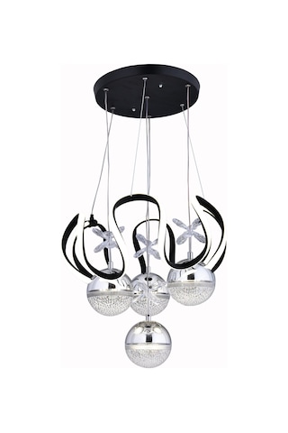 Raın 4 Top Siyah Avize Siyah