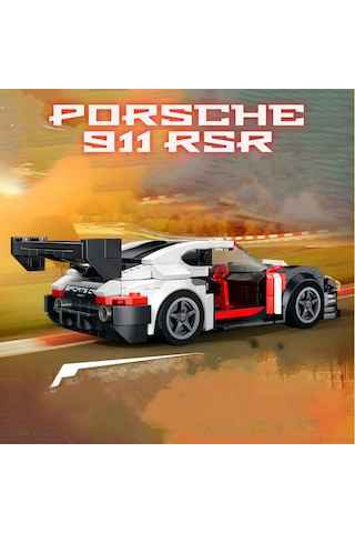 Teknik Porsche 911 Lego Araba Porsche Lego Araba Yapı Blok Oyuncak Araba - 250+ Parça