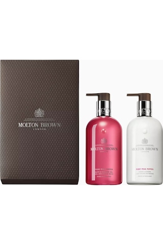 Molton Brown Fiery Pink Pepper Lüks El Sabunu Ve El Kremi Seti Diğer