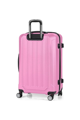 Spring Model Pembe Renk Büyük Boy Valiz Bavul Pembe