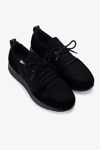 Valmenti Erkek Deri & Tekstil Siyah Süet Sneakers & Spor Ayakkabı 1151 Val-tnc-5 Erk Ayk Y26 Sıyah Suet/trk