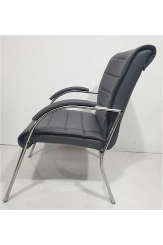 Jessy Misafir Koltuğu Ofis Koltuğu Bekleme Koltuğu Dinlenme Koltuğu Büro Koltuğu Masaönü Koltuk Gri