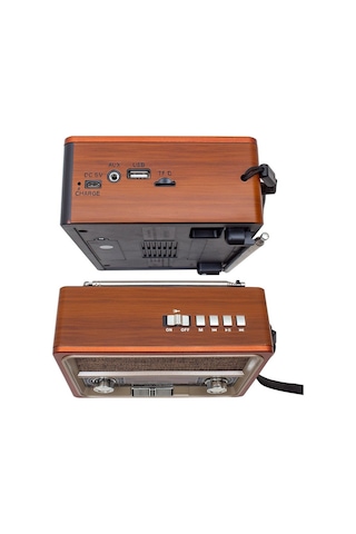 Everton Rt-305Bt Usb/Tf/Fm/Bluetooth Destekli Nostaljik  Radyo